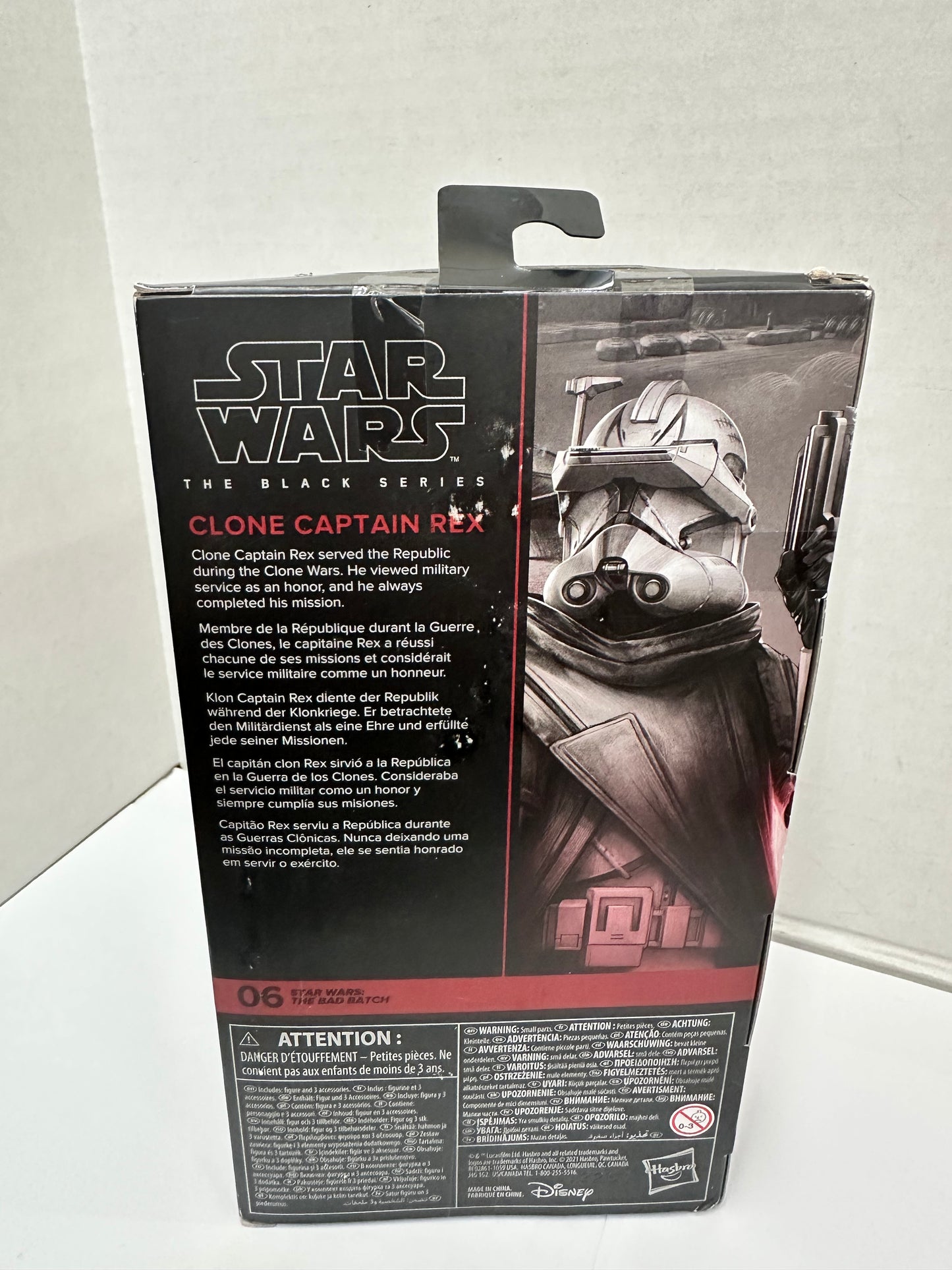 Hasbro - Star Wars Black Series The Bad Batch Clone Captain Rex Action Figure
