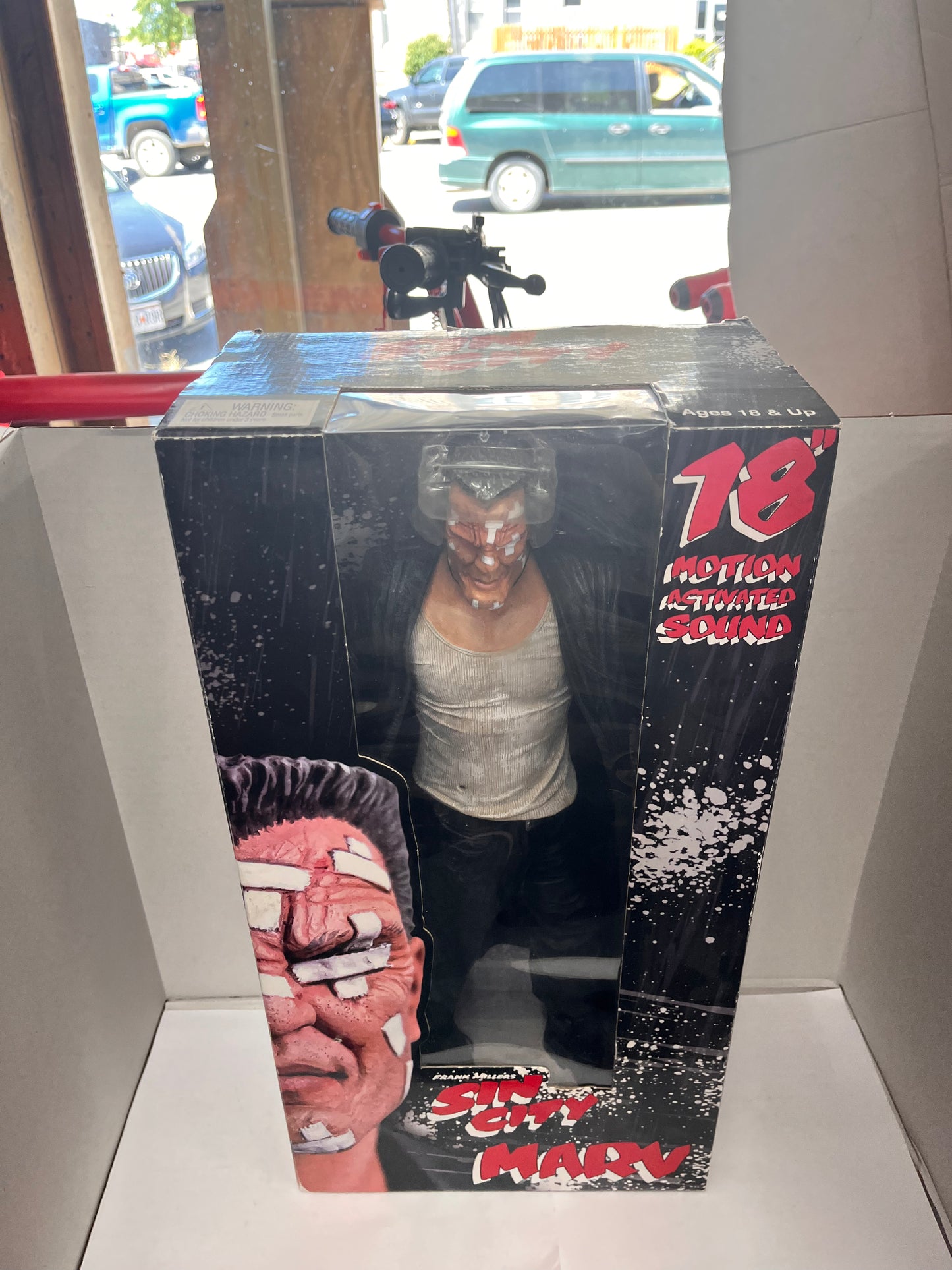 Sin City 18” Marv Figure - In Full Color - Sealed