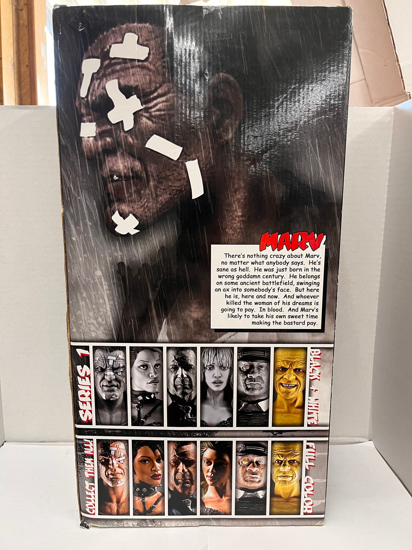 Sin City 18” Marv Figure - In Full Color - Sealed