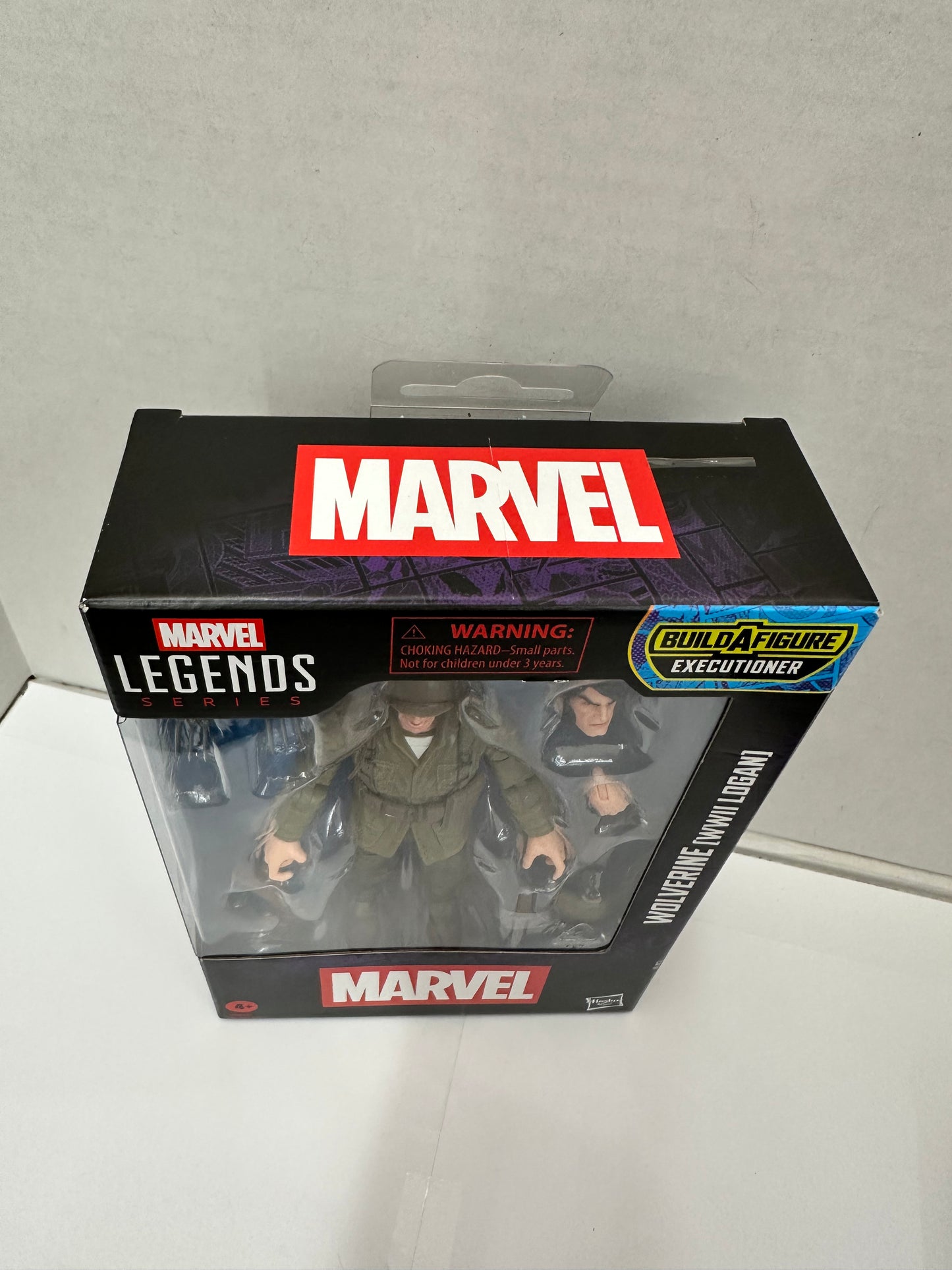 Marvel Legends Wolverine WW2 Logan 6" Action Figure Executioner BAF Open Box