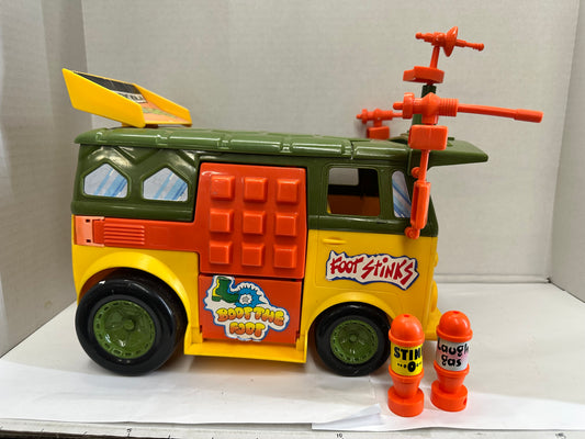 Party Wagon Complete - Vintage 1989 Playmates TMNT Teenage Mutant Ninja Turtles