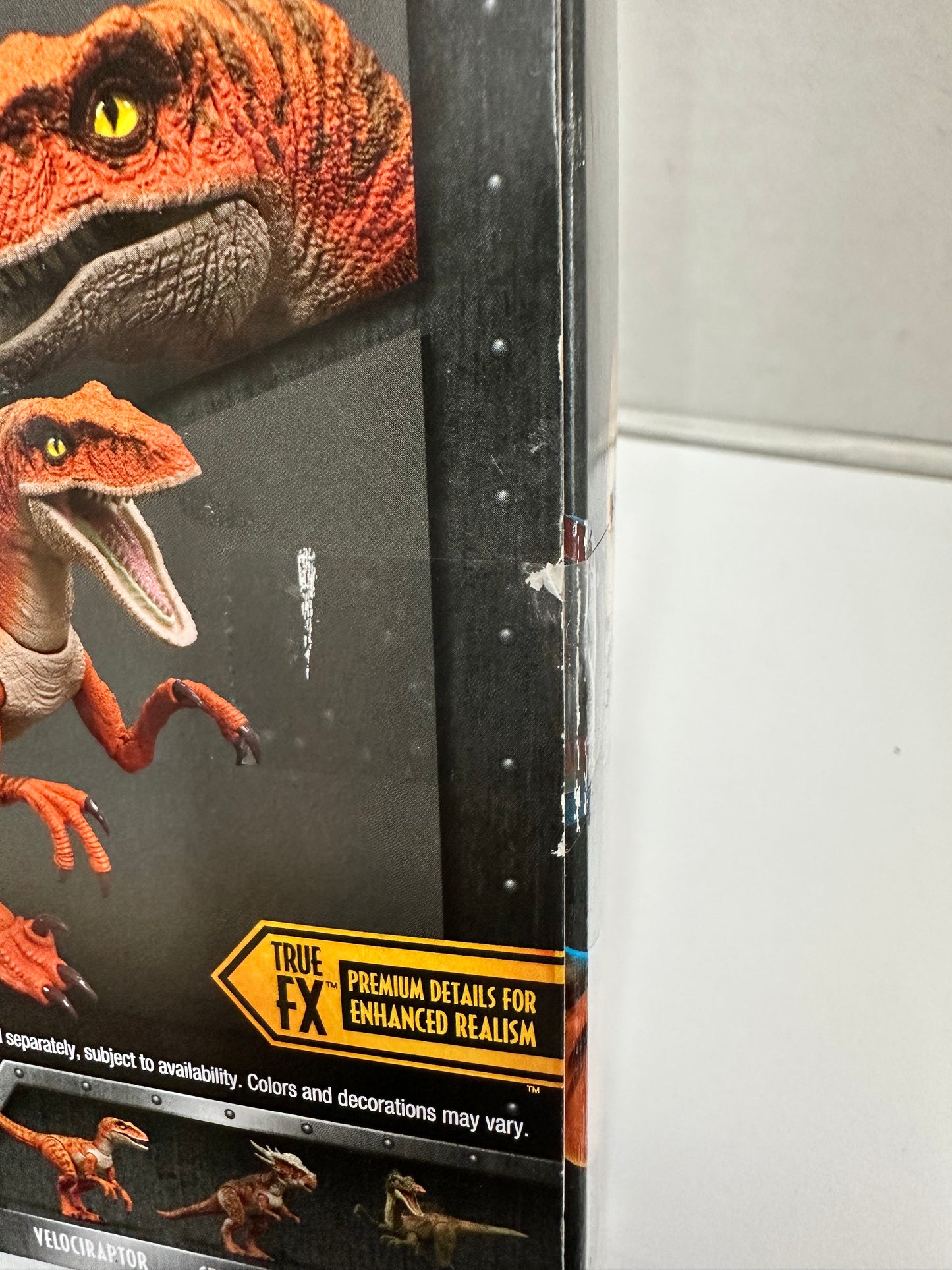 Jurassic World Hammond Collection Velociraptor OPEN BOX