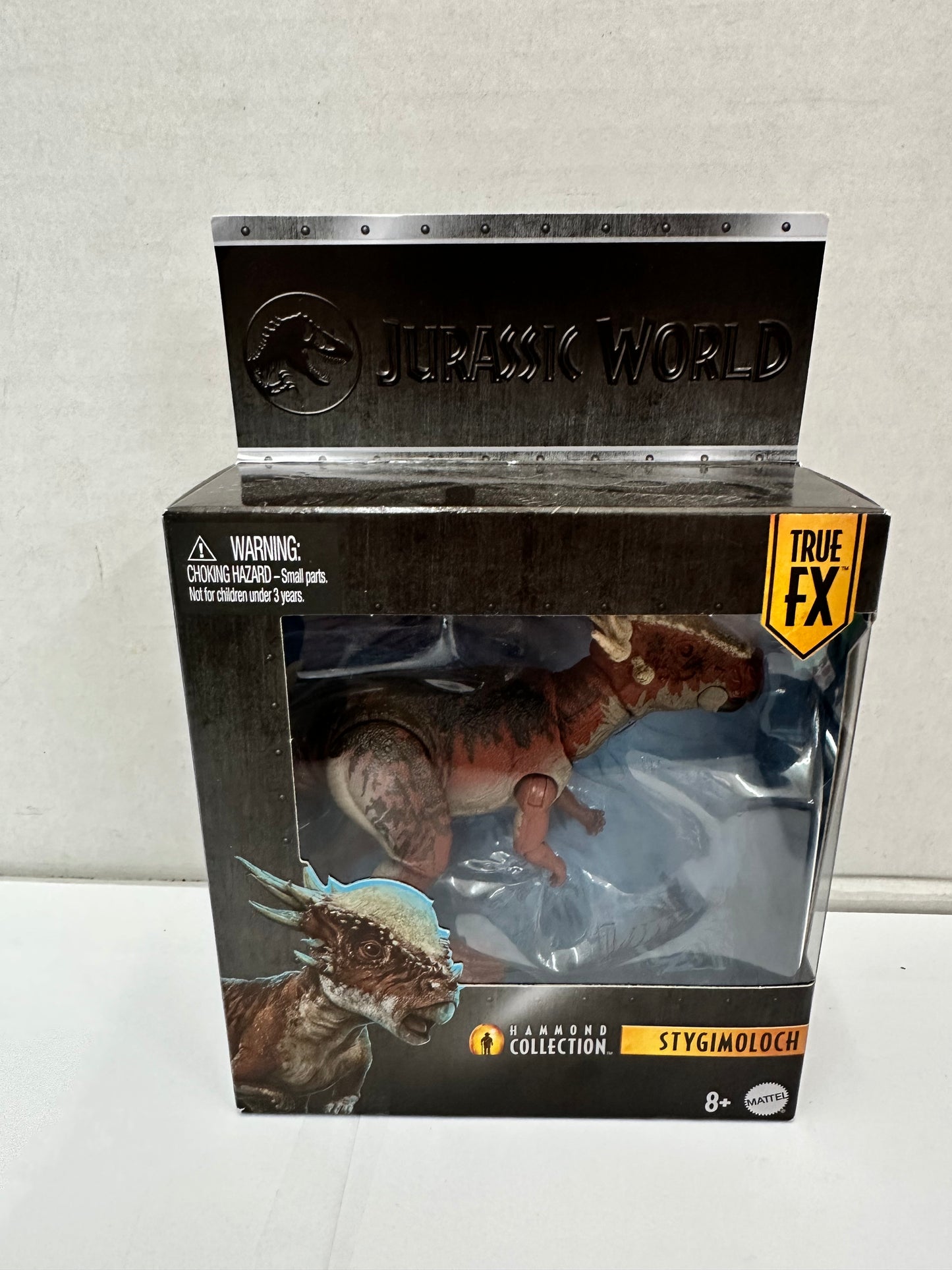 Mattel Jurassic World Hammond Collection Stygimoloch True FX Figure Open Box