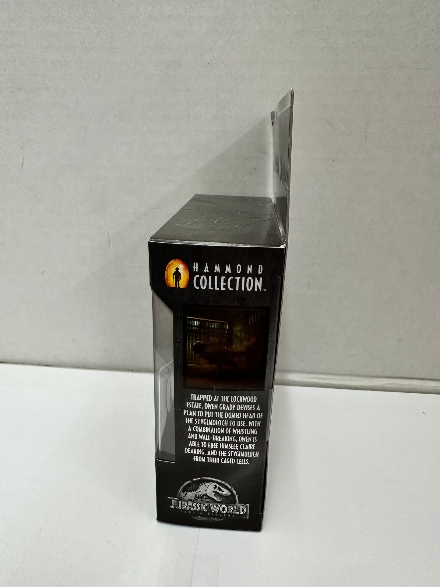 Mattel Jurassic World Hammond Collection Stygimoloch True FX Figure Open Box