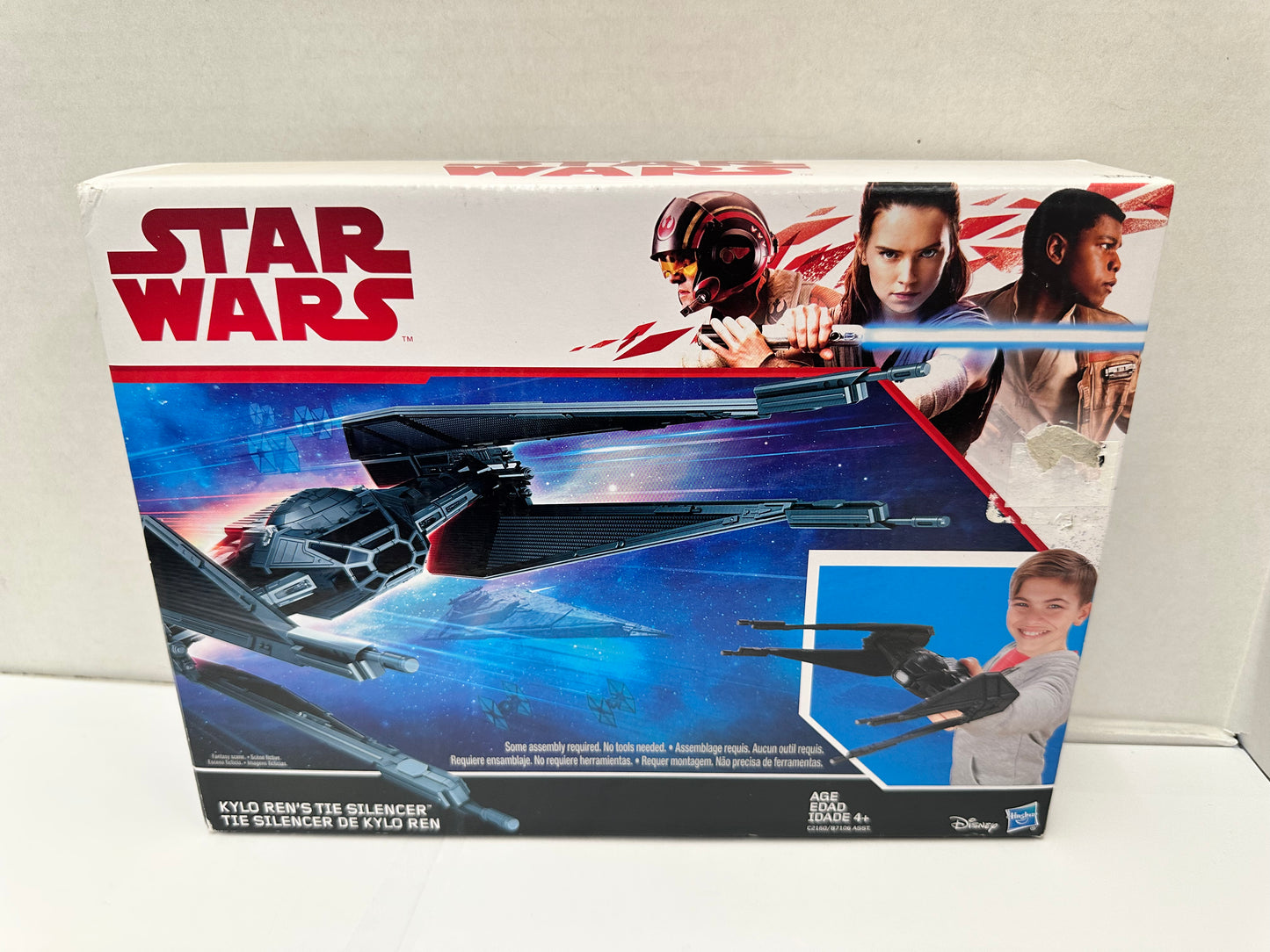 Star Wars Force Awakens Movie Kylo Ren’s TIE Silencer Space Disney Hasbro 2017