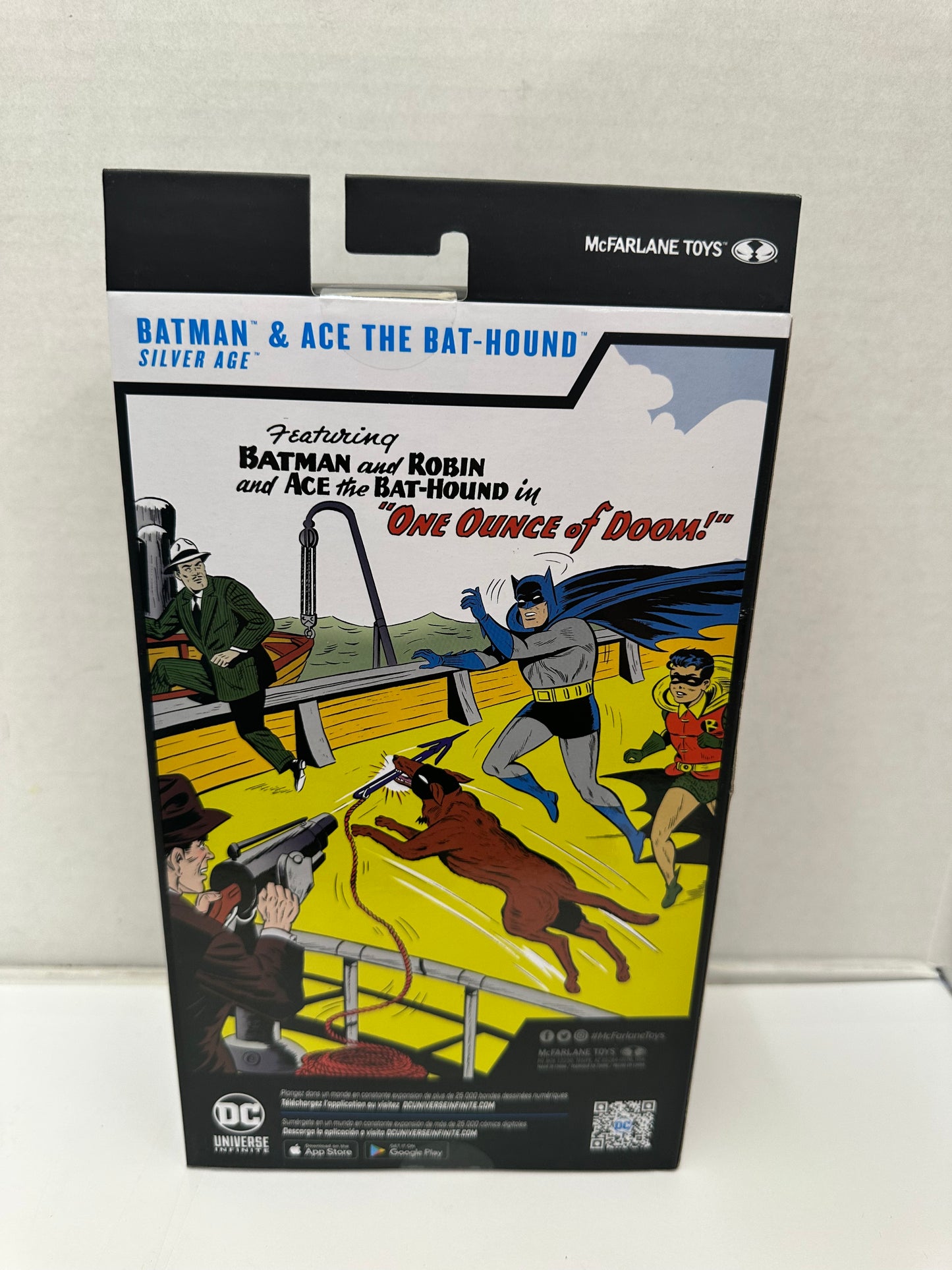 DC Multiverse Platinum Silver Age Batman & Ace the Bat-Hound 7" Figure McFarlane