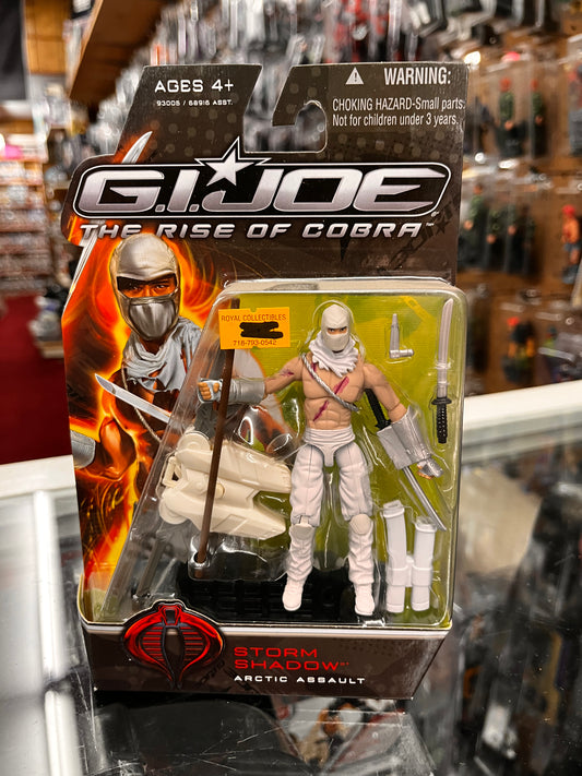 GI Joe Rise of Cobra Storm Shadow Arctic Assault 3.75" Action Figure 2009 Hasbro