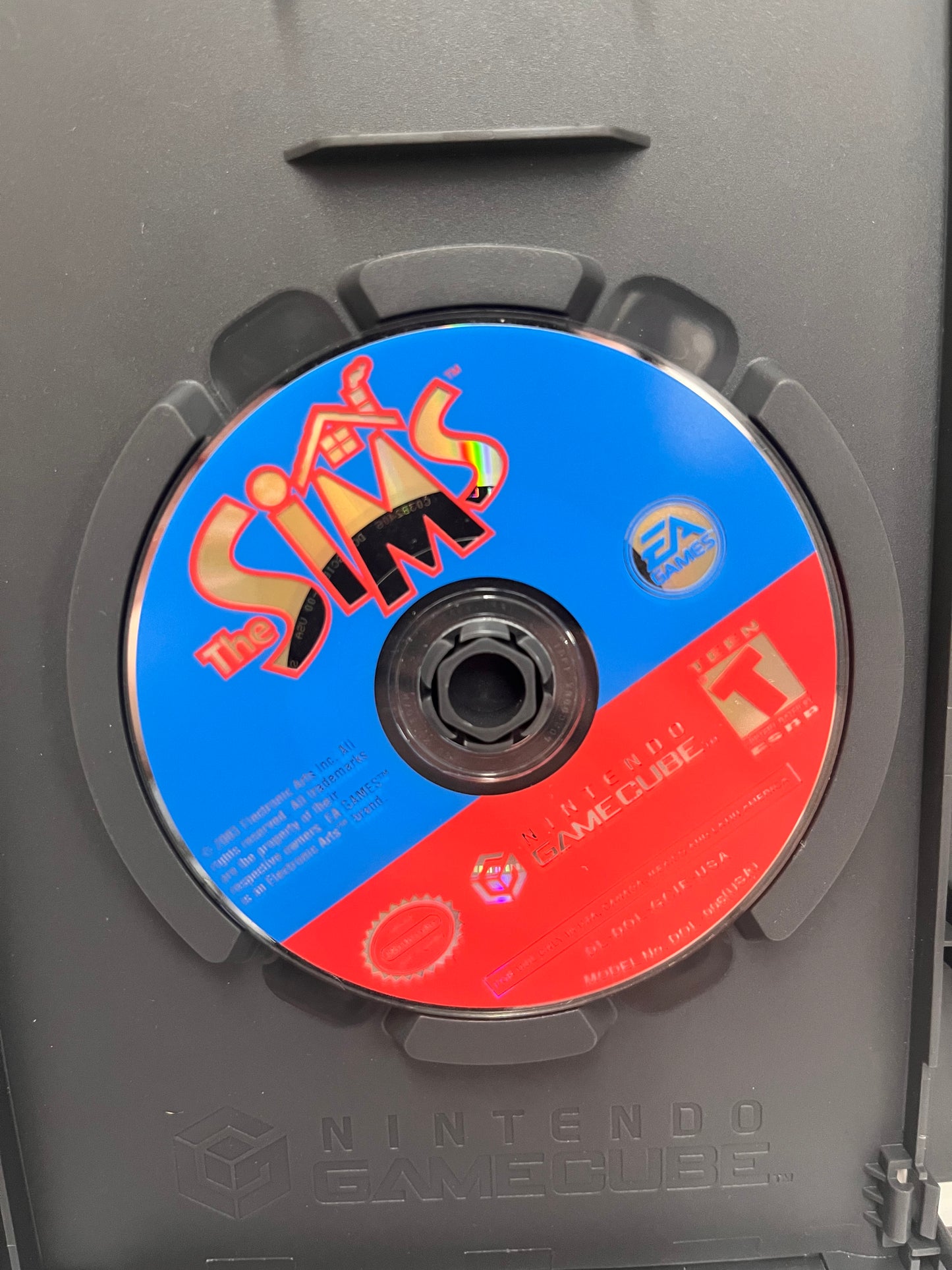 The Sims (Nintendo GameCube, 2003) Complete With Manual