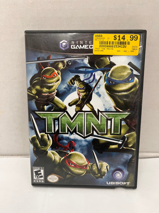 TMNT Teenage Mutant Ninja Turtles (Nintendo GameCube, 2007) Ubisoft Video Game