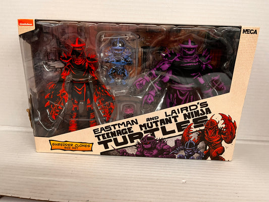 SHREDDER CLONES BOX SET Neca TMNT Teenage Mutant Ninja Turtles Figures MISB