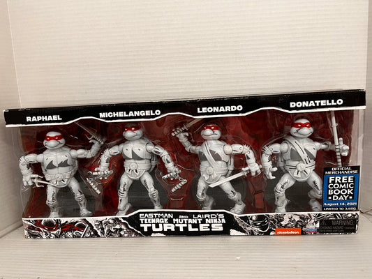 FCBD 2021 TEENAGE MUTANT NINJA TURTLES Elite Series PX 4-Pack Action Figure Set