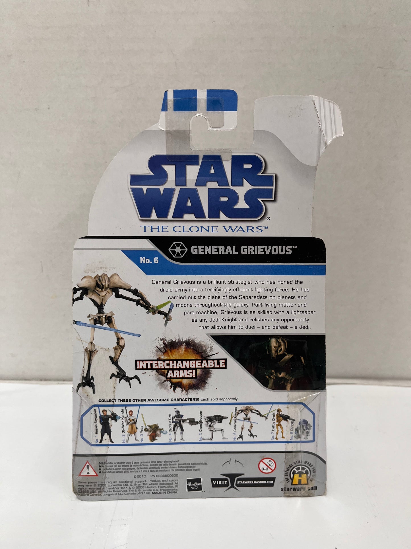 Star Wars The Clone Wars - General Grievous Action Figure