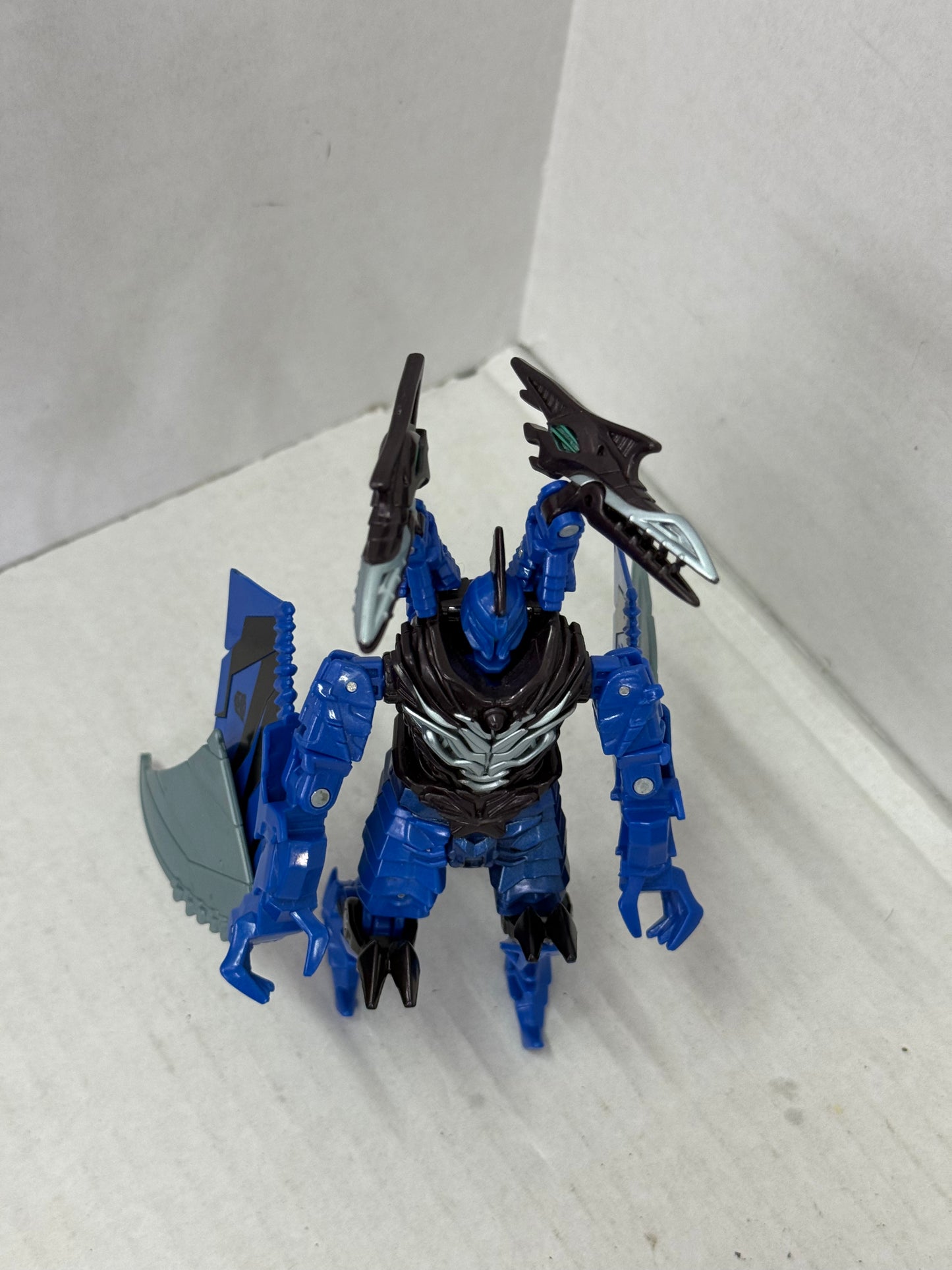 Transformers Age Of Extinction Dinobot Strafe Power Attacker Spin Attack Fig #1
