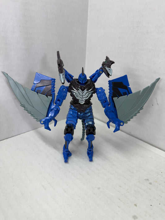 Transformers Age Of Extinction Dinobot Strafe Power Attacker Spin Attack Fig #2