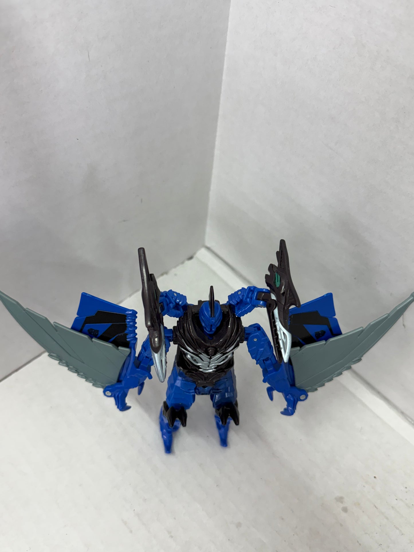 Transformers Age Of Extinction Dinobot Strafe Power Attacker Spin Attack Fig #2