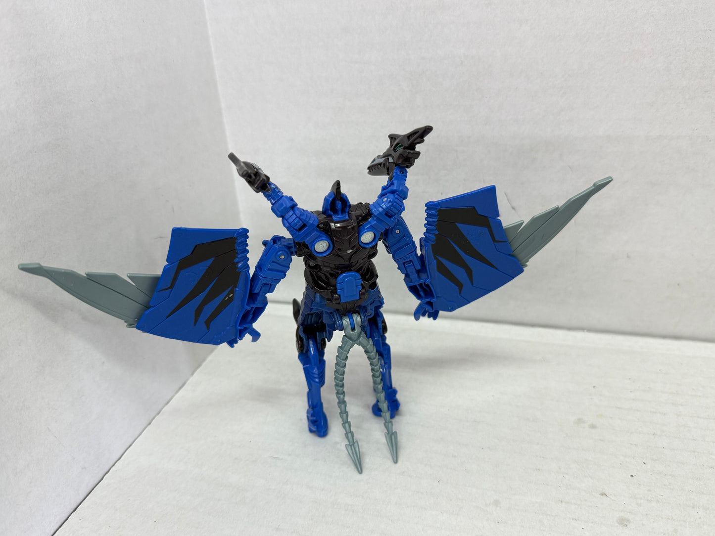 Transformers Age Of Extinction Dinobot Strafe Power Attacker Spin Attack Fig #2