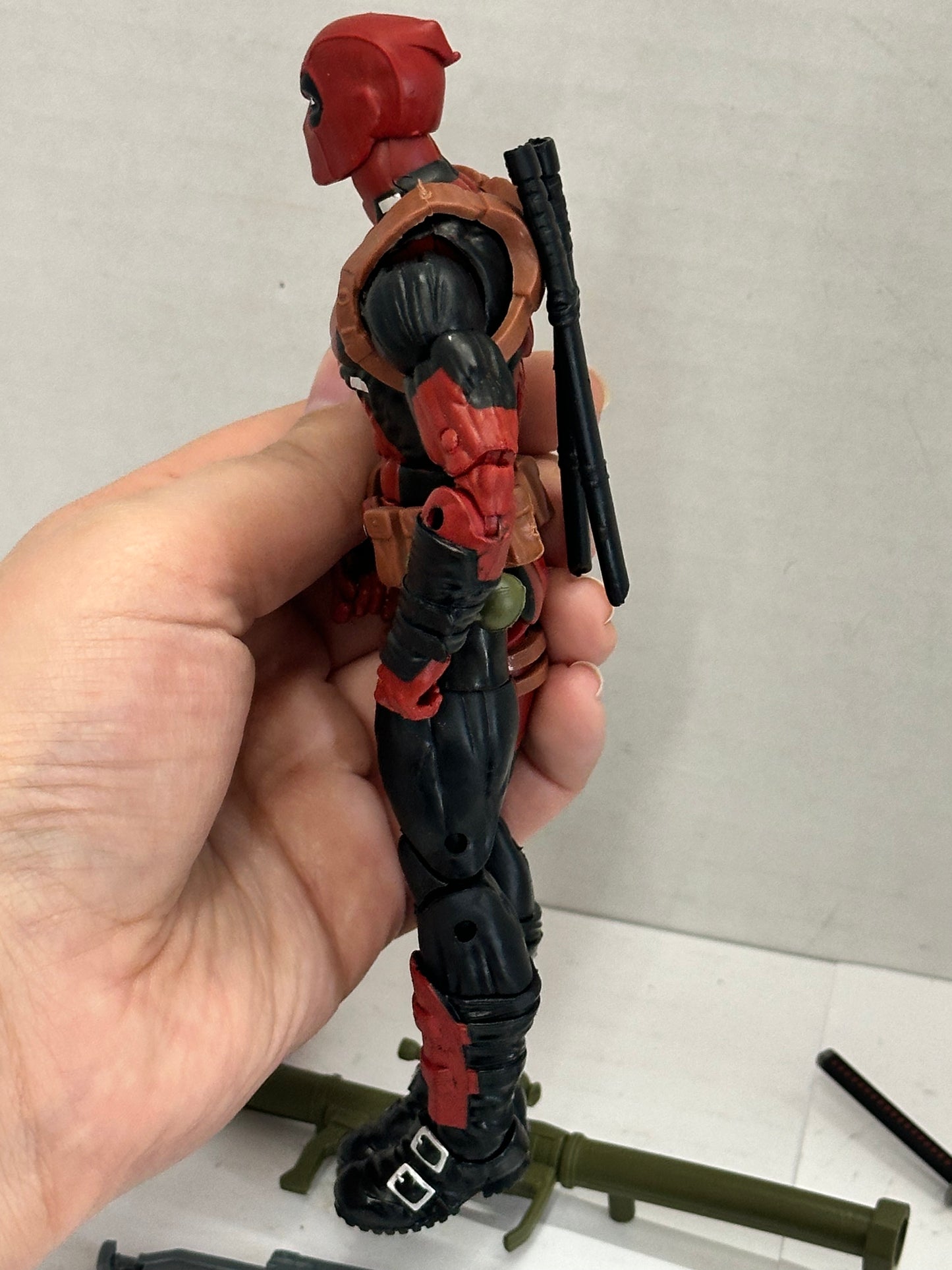 Marvel Legends DEADPOOL Juggernaut Wave no BAF X-Men  Complete with Taco