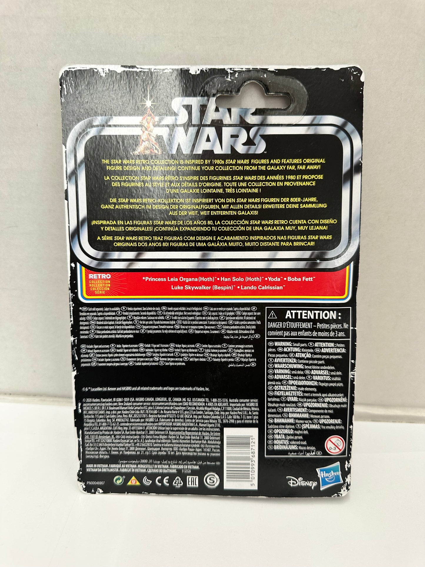 Star Wars Retro Collection Lando Calrissian Toy 3.75-inch Star Wars