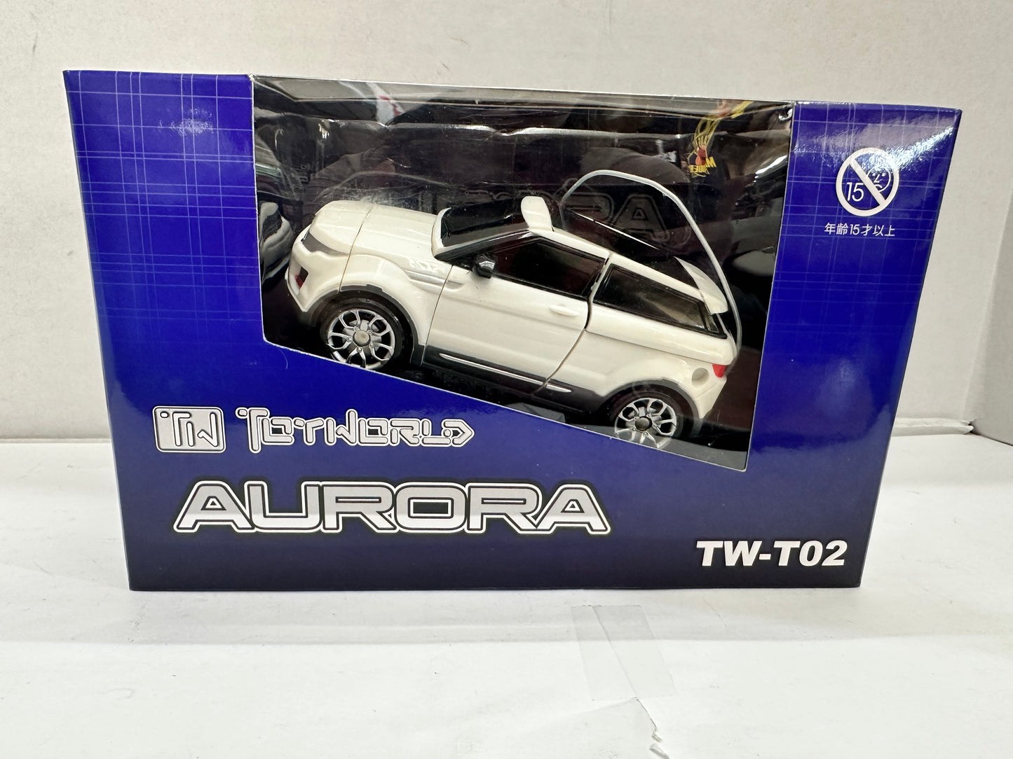 Toyworld Throttlebots TW-T02 Aurora Transforming Figure