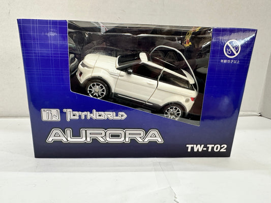 Toyworld Throttlebots TW-T02 Aurora Transforming Figure