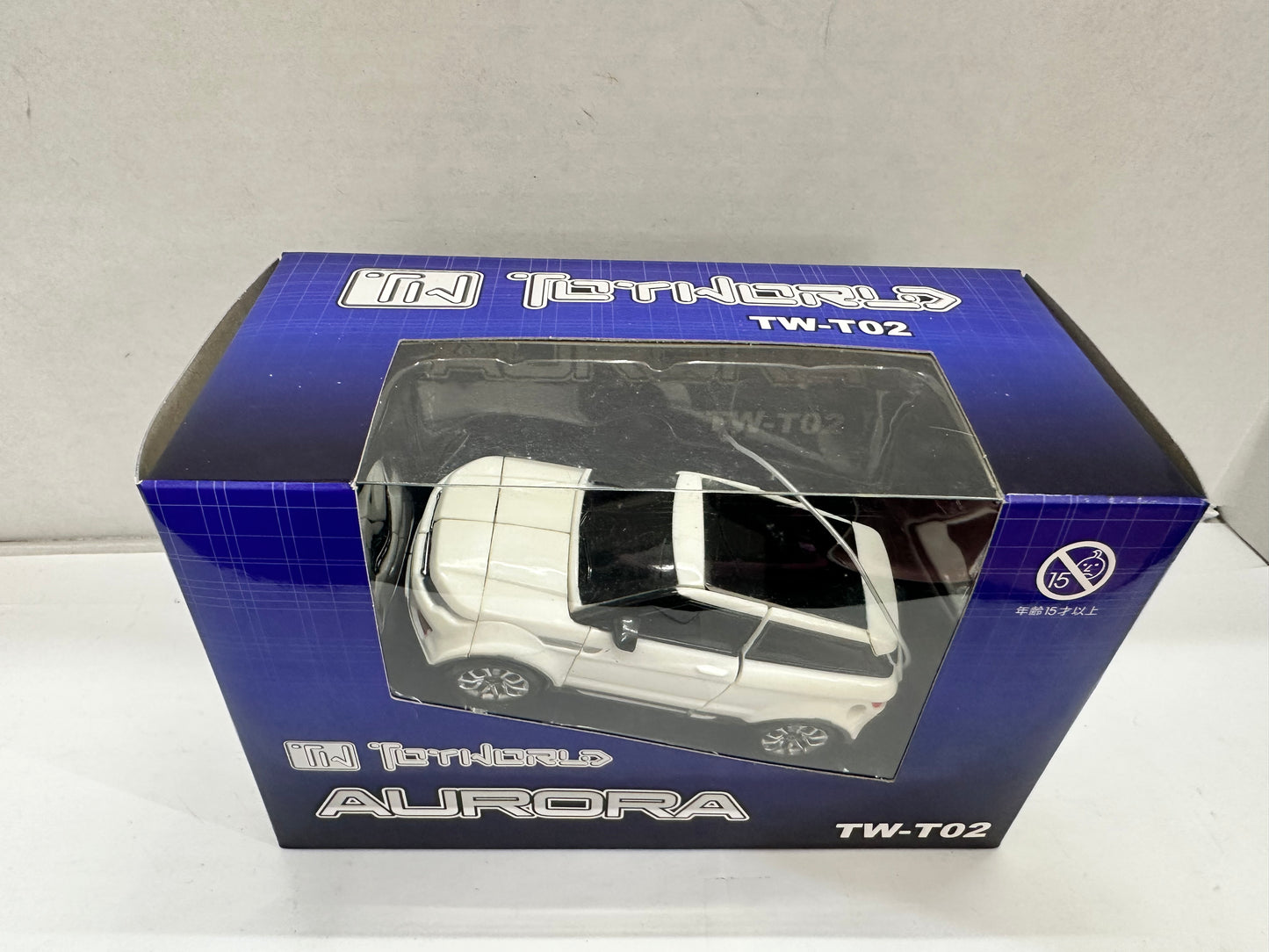 Toyworld Throttlebots TW-T02 Aurora Transforming Figure