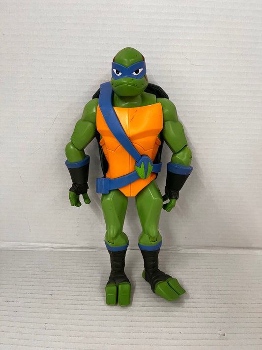 Rise of the Teenage Mutant Ninja Turtles Leonardo Large Toy Figure 11" 2018 TMNT