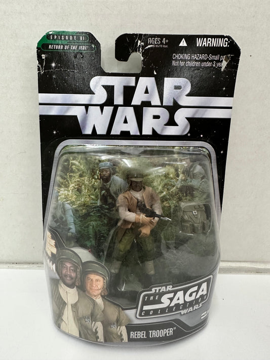 Hasbro Star Wars The Saga Collection REBEL TROOPER (#046) Action Figure 2006 New