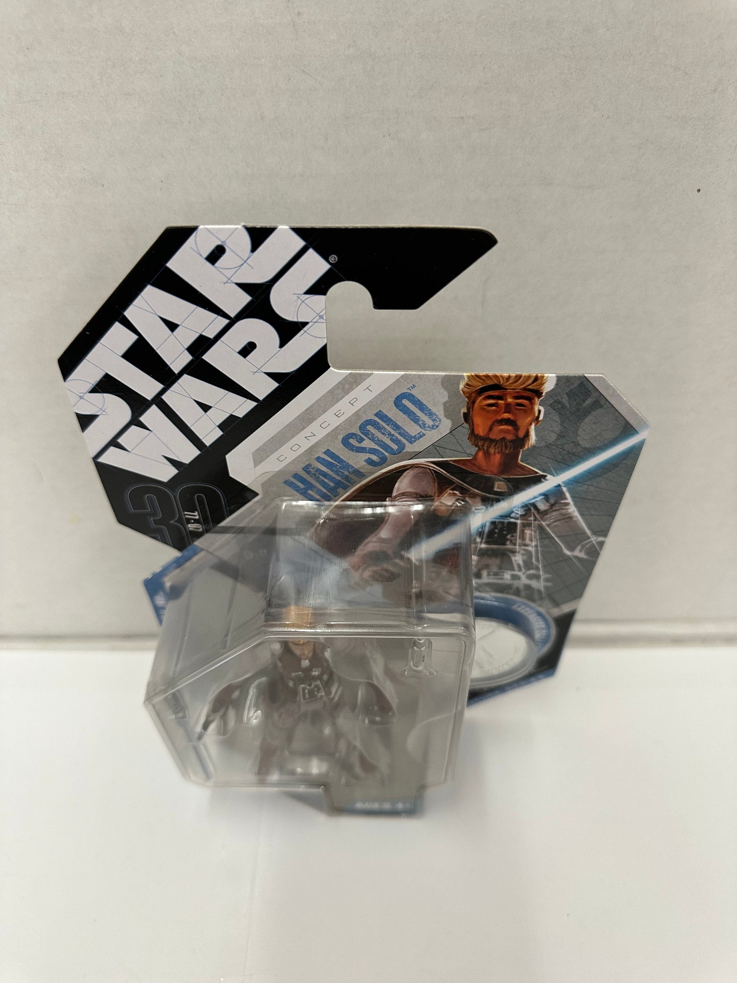 2007 Star Wars HAN SOLO Ralph McQuarrie Concept Art Figure 30TH ANNIVERSARY New
