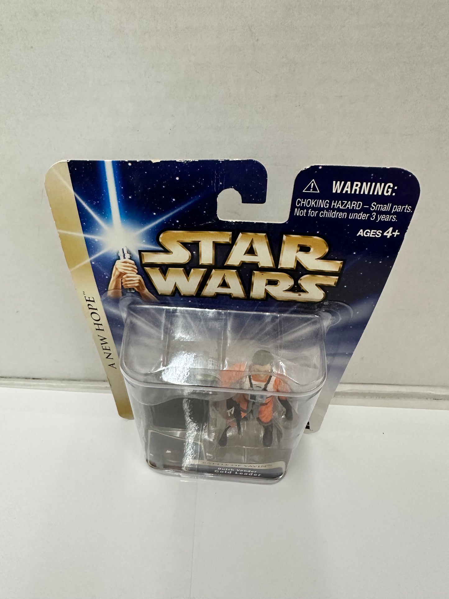 Star Wars DUTCH VANDER GOLD LEADER X-wing Pilot 3.75 Figure Hasbro