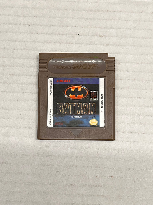 Game Boy Batman: The Video Game ‘89 Nintendo GB Authentic Superhero Movie