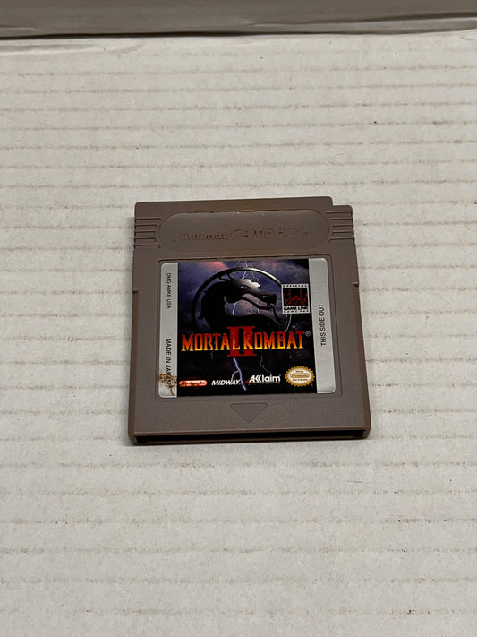 Game Boy Mortal Kombat II 2 Nintendo GB Original Authentic
