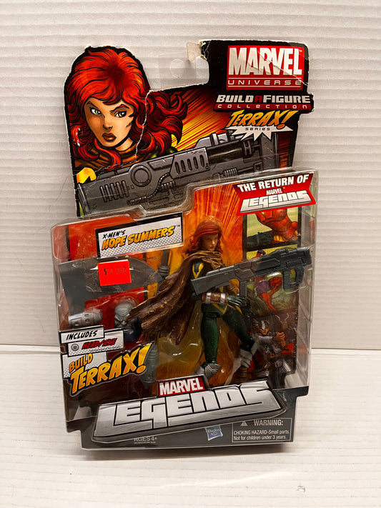 Marvel Legends Universe 6" Hope Summers Terrax BAF Series 2011 New