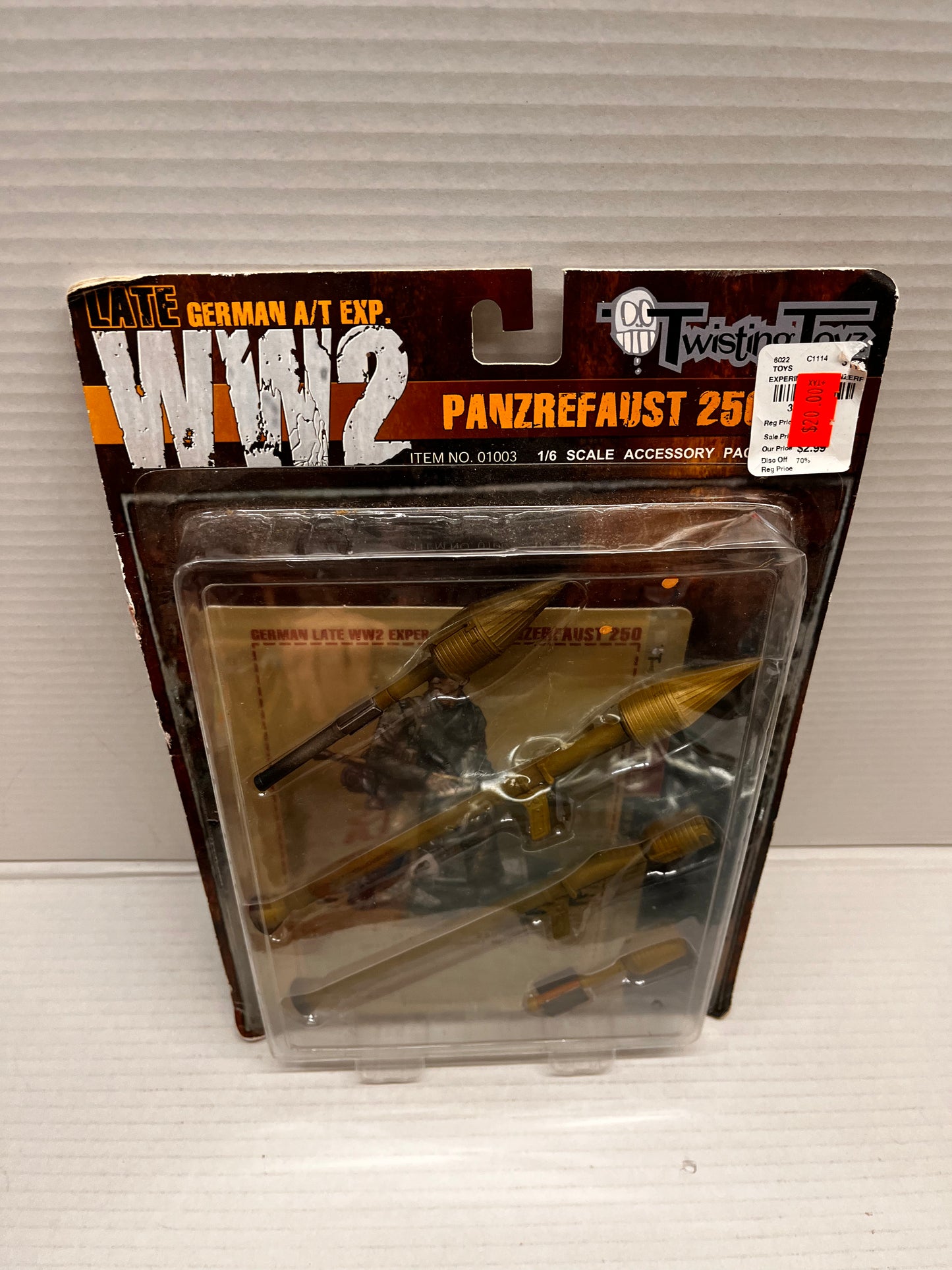 Twisting Toyz WW2 Panzrefaust 250 1/6 Scale Accessory Pack 01003