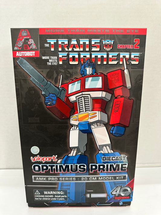 Transformers Yolopark Optimus Prime AMK Pro Series Diecast 20 CM Model Kit