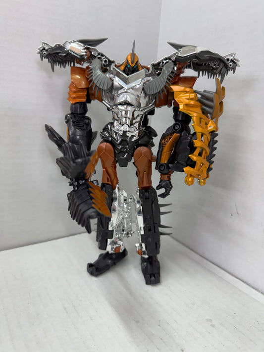 Hasbro Transformers Age Of Extinction Leader Class Grimlock Figure Complete #1