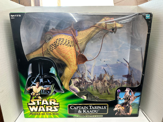 Star Wars Captain Tarpals & Kaadu 12” Figure  2000 POTJ