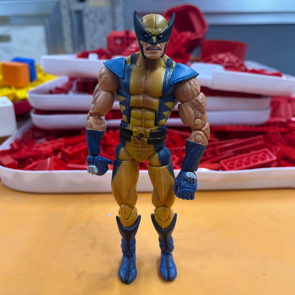 Marvel Legends 6" Inch Toybiz Apocalypse BAF Series Masked Wolverine LOOSE