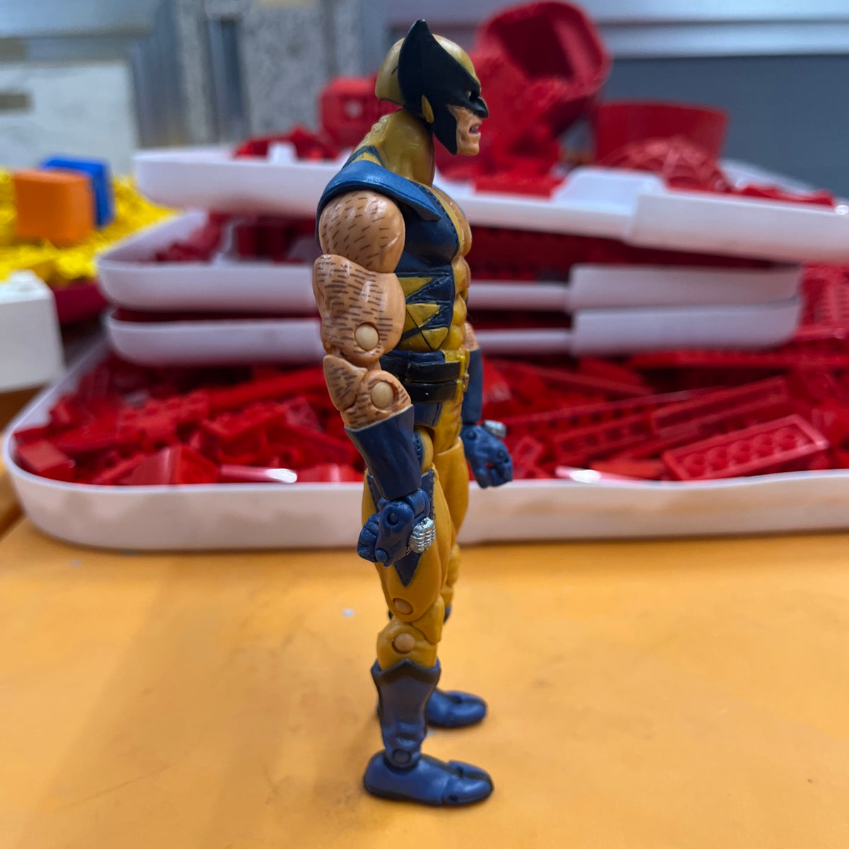 Marvel Legends 6" Inch Toybiz Apocalypse BAF Series Masked Wolverine LOOSE