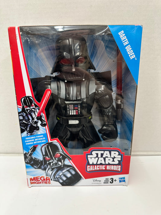 Disney STAR WARS Galactic Heroes Mega Mighties DARTH VADER 10" Figure NEW Hasbro