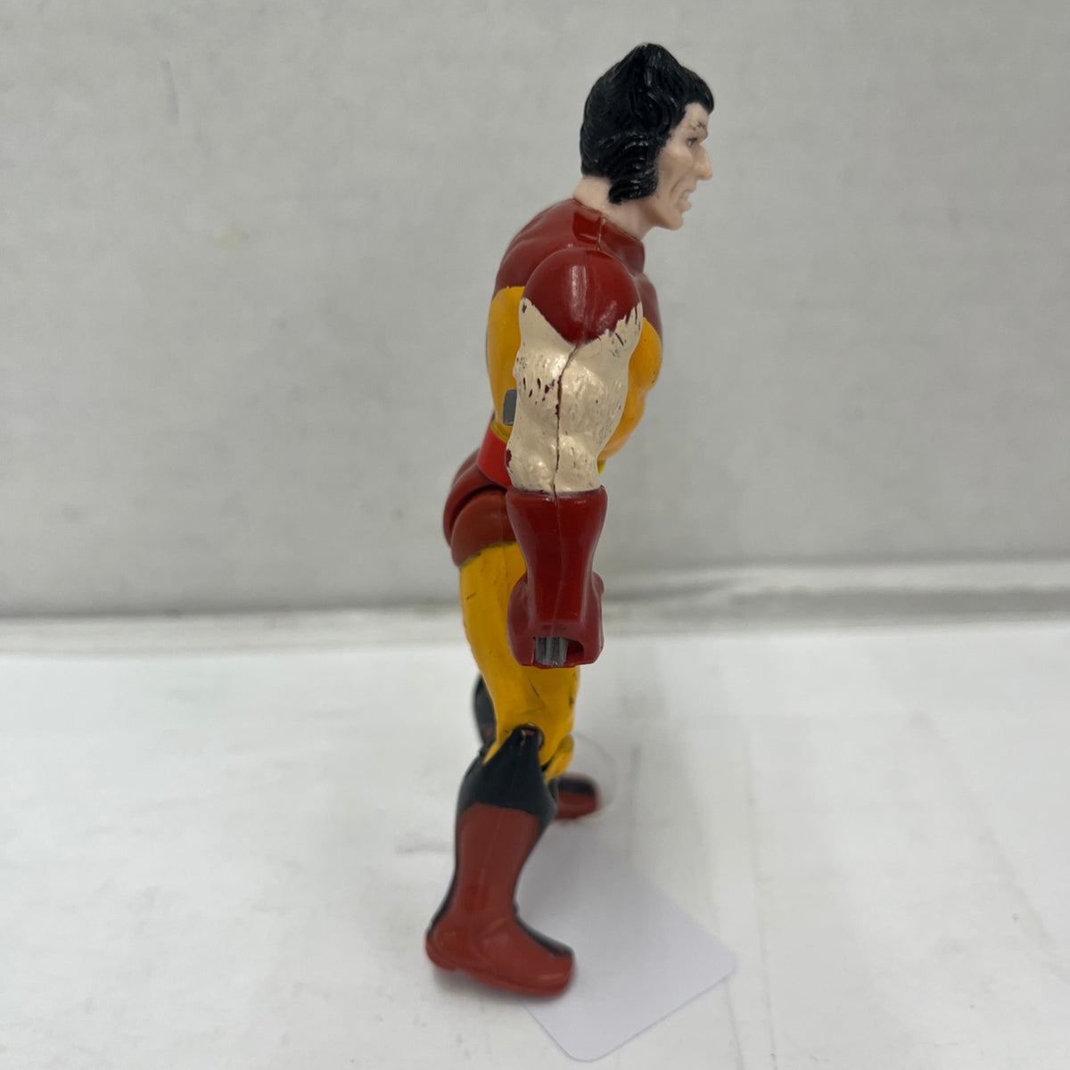 1991 Toy Biz Marvel Super Heroes Wolverine version 1 Loose Action Figure X-Men