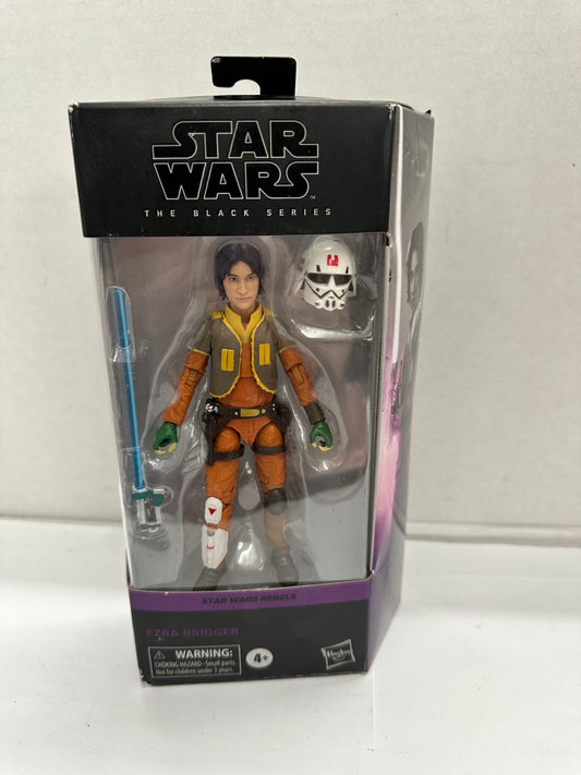 Star Wars Black Series Ezra Bridger 6” Action Figure From Rebels Cartoon Toon