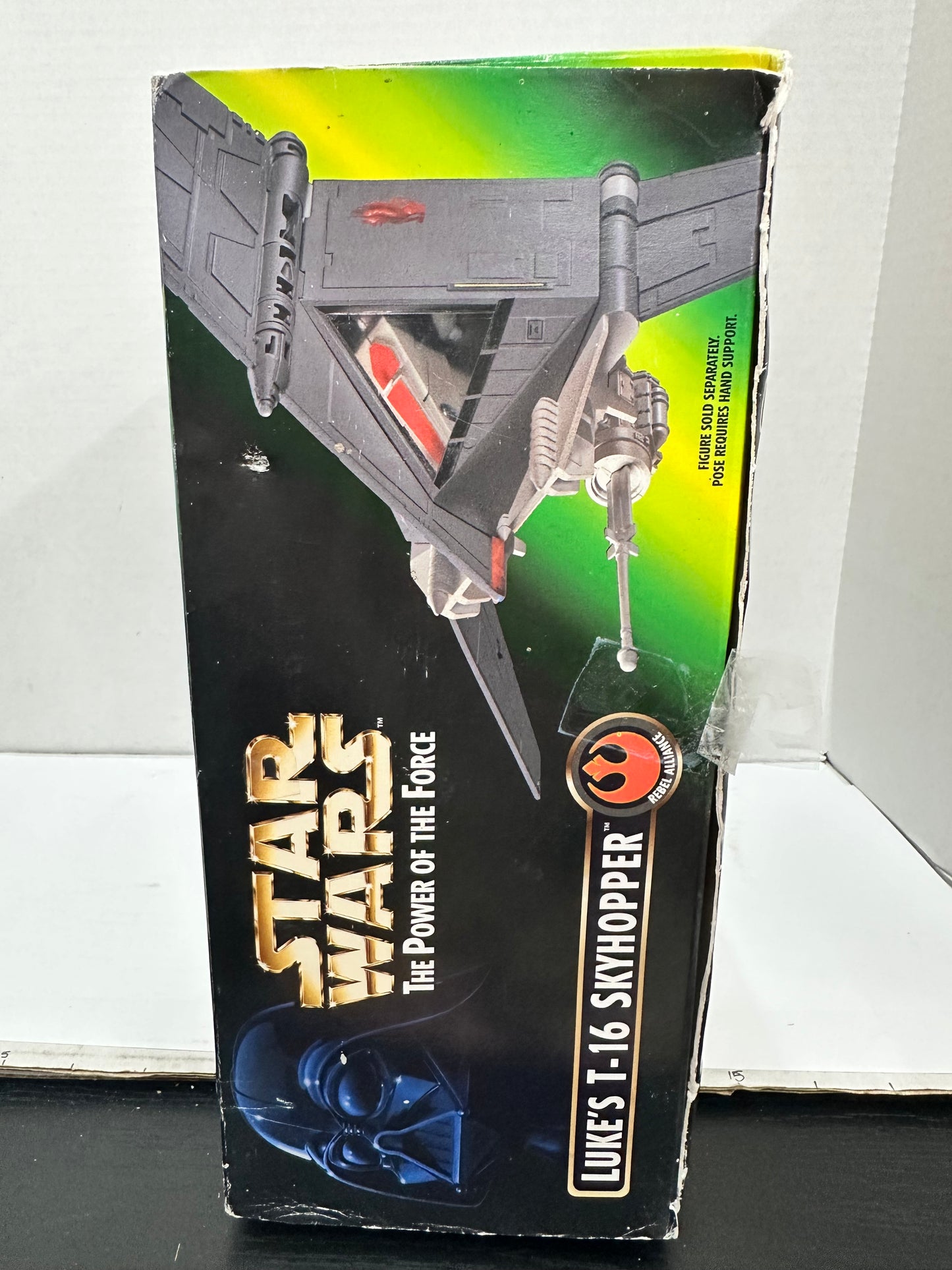 Vintage Star Wars Power Of The Force Luke's T-16 Skyhopper Rebel Alliance Kenner