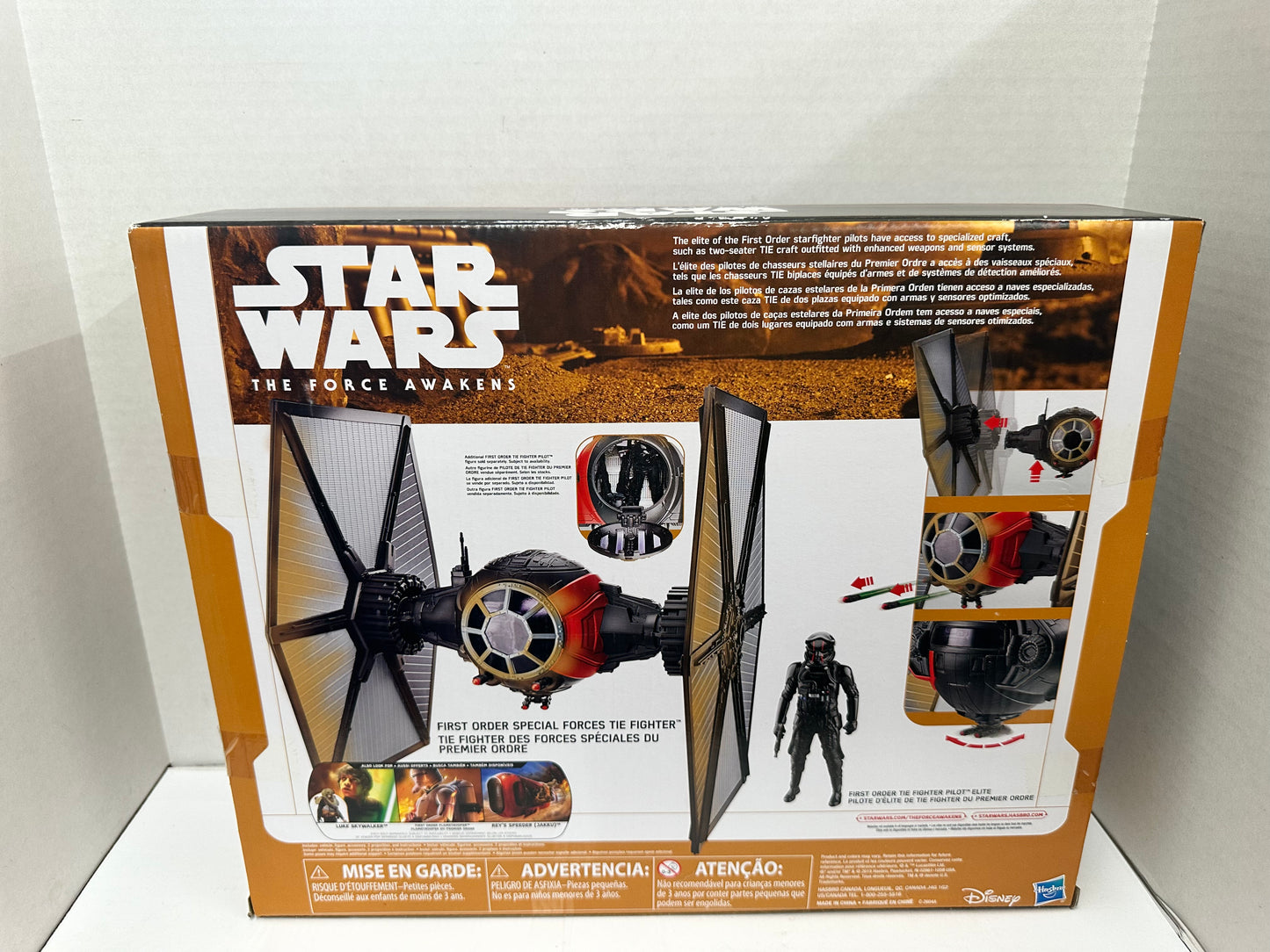 Star Wars The Force Awakens First Order Special Forces TIE Fighter TRU Exclusive