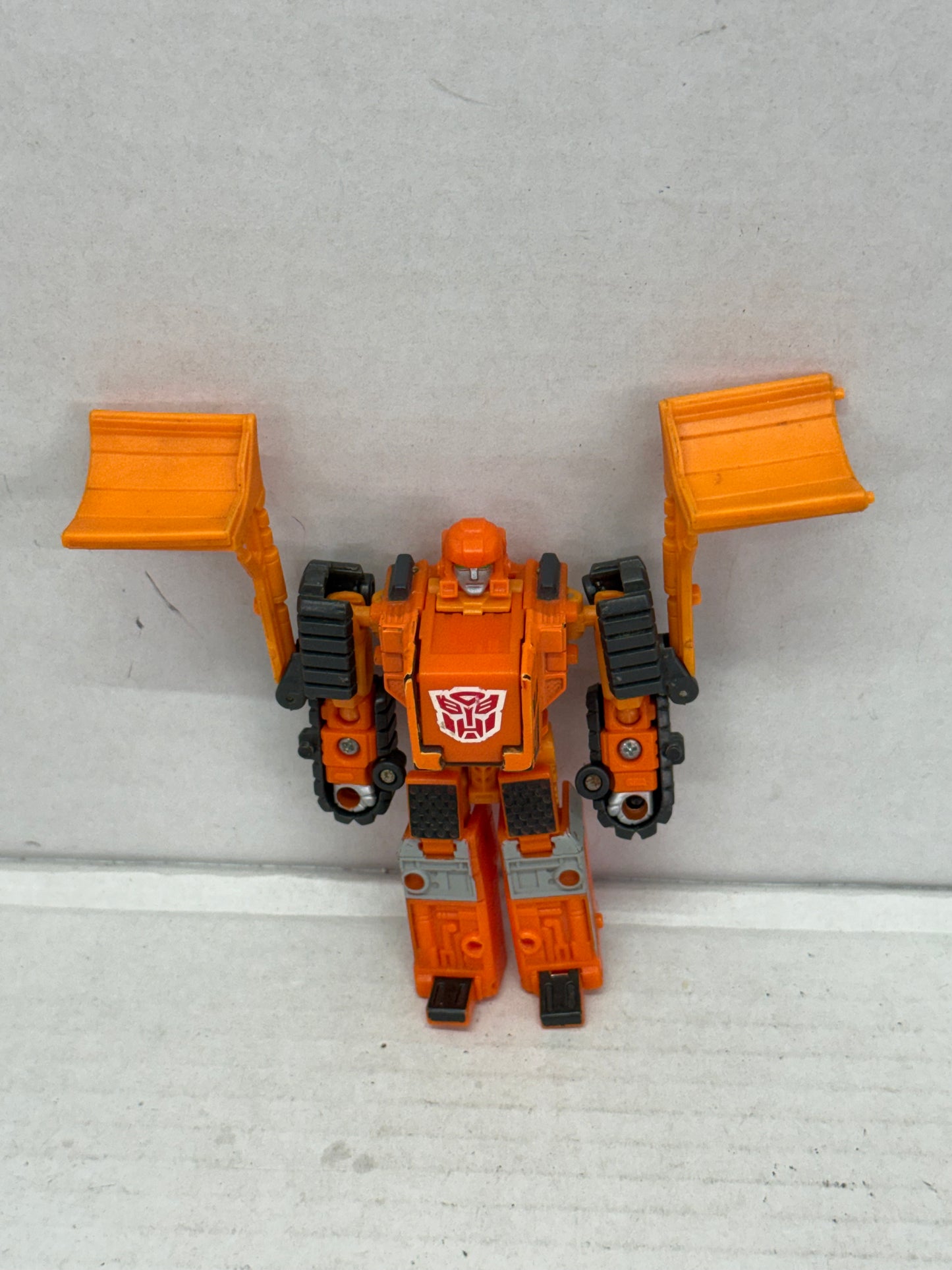 Transformers Robots In Disguise 2001 WEDGE Autobot Bulldozer Action Figure #1
