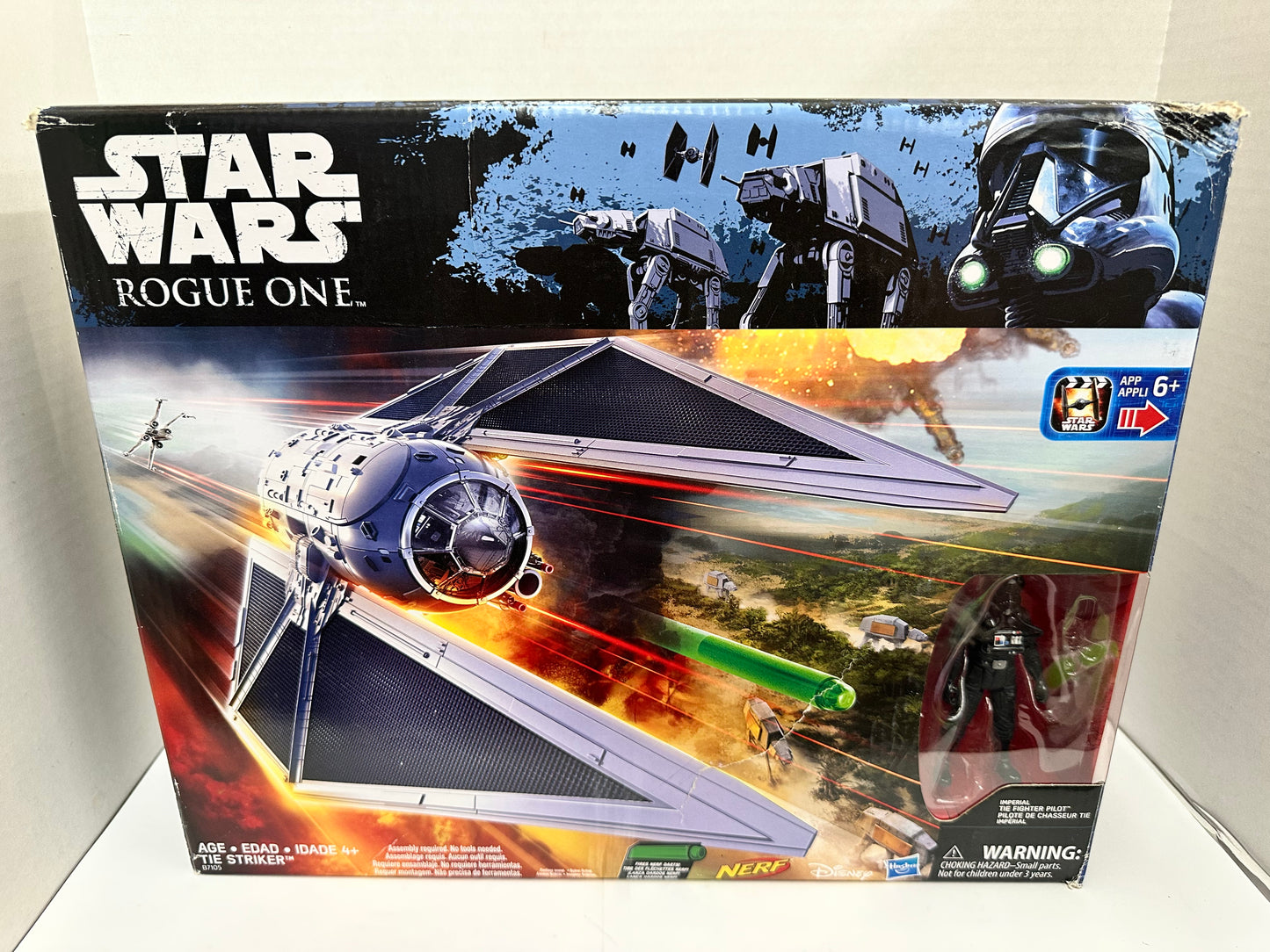 Star Wars Rogue One Tie Striker Imperial Tie Fighter Pilot 3.75" Figure