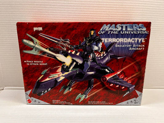 Mattel Masters of the Universe MOTU Terrordactyl Skeletor Aircraft Vehicle