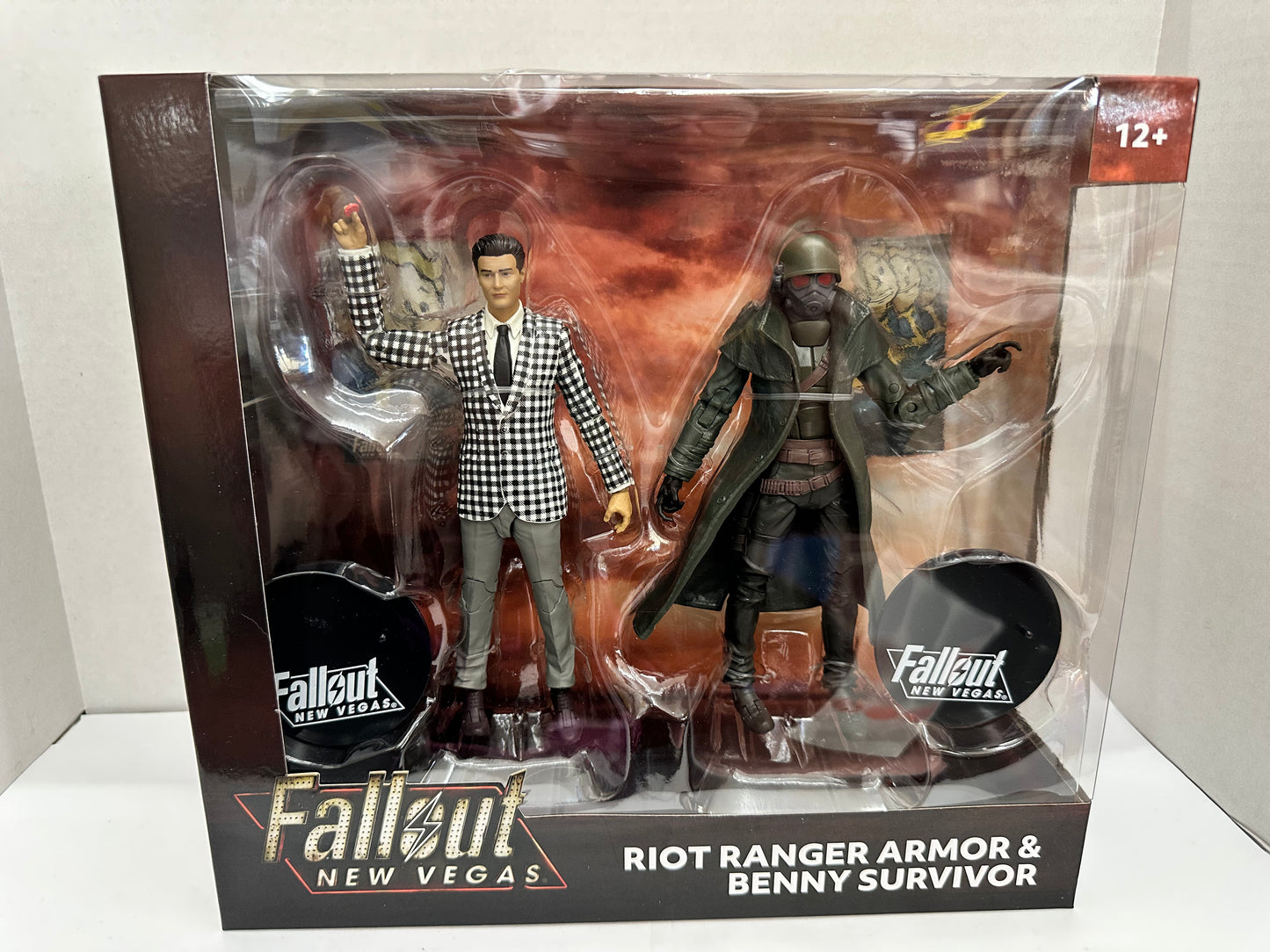 McFarlane Toys Fallout New Vegas NCR Riot Ranger Armor and Benny 2 Pack