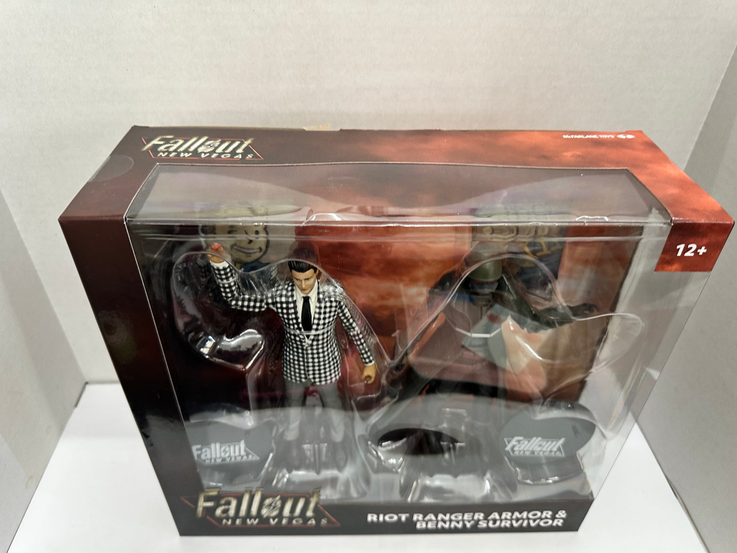 McFarlane Toys Fallout New Vegas NCR Riot Ranger Armor and Benny 2 Pack