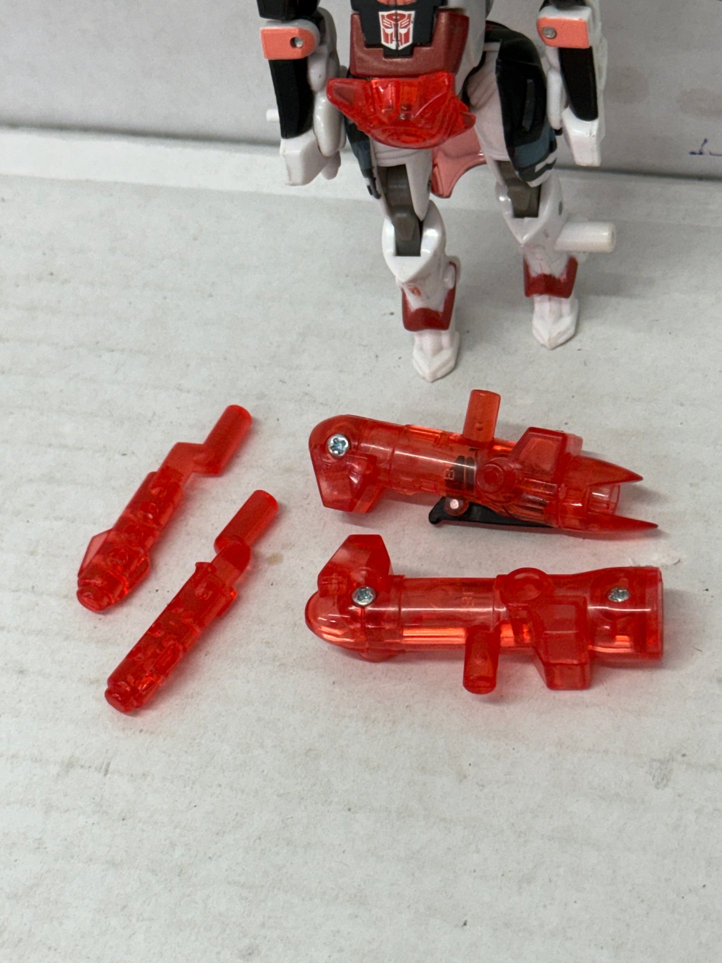 Transformers Arcee Loose Incomplete Energon Omnicon Energon Class #1