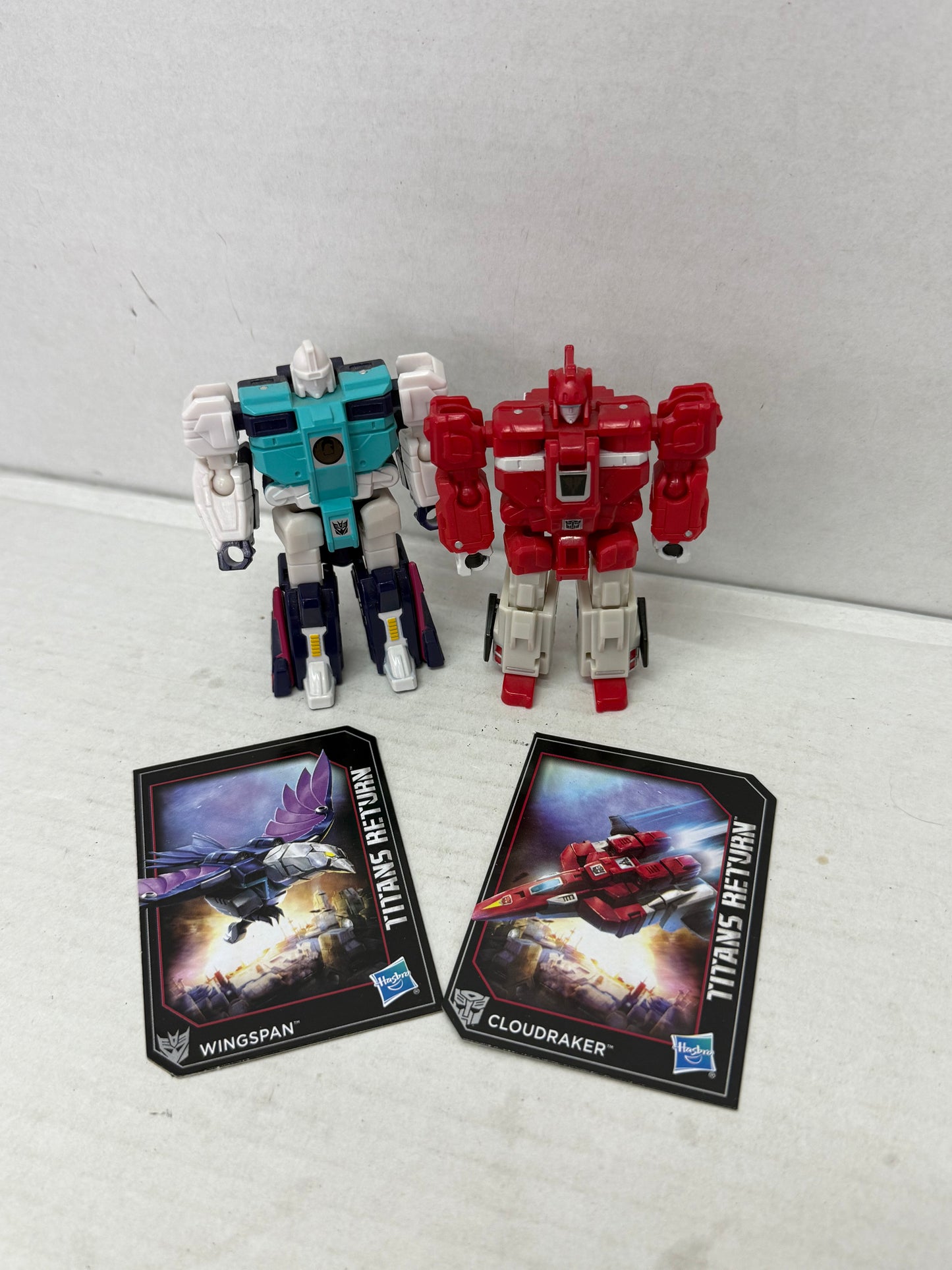 Transformers Wingspan & Cloudraker Generations Titans Return Hasbro Complete #2